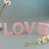 Max Pink Wooden Floating Letters Door Numbers Alphabet Letter Address Spells V