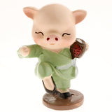 Max Micro Landscape Miniature Figurine Resin Pig Ornament Chinese Pig Year Gift
