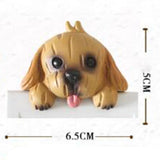 Max Maxb 3D Creative Cute Resin Light Switch Cover Sticker Socket Protection Dog