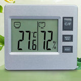 Max LCD Digital Window Weather Station Thermometer Hydrometer Instruments H301H