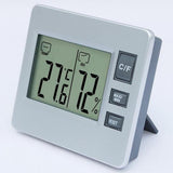 Max LCD Digital Window Weather Station Thermometer Hydrometer Instruments H301H