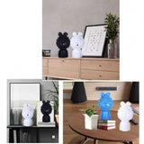 Max Modern Art Resin Curly Girl Sculpture Decorative Ornament Blue - Aladdin Shoppers