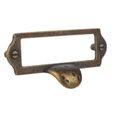Max Vintage American Style Door Handle Knob Zinc Alloy with Card Slot Bronze - Aladdin Shoppers