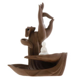 Max Monk Censer Ceramic Waterfall Backflow Buddha Hand Incense Burner Style 02 - Aladdin Shoppers
