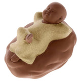 Max Sand tea pet ceramic sami monk purple sand home gifts crafts Magic yellow - Aladdin Shoppers