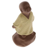 Max Sand tea pet ceramic sami monk purple sand home gifts crafts yellow - Aladdin Shoppers