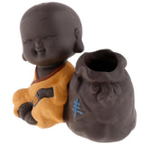 Max Fine purple sand little monks tea pet furnishing tea set decoration Style 03 - Aladdin Shoppers