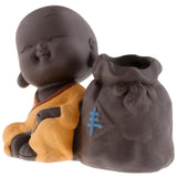 Max Fine purple sand little monks tea pet furnishing tea set decoration Style 03 - Aladdin Shoppers