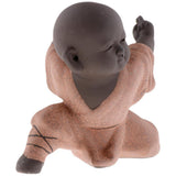 Max Kungfu Little Monk Tea Pet Tea Ceremony Accessories Play Color Sand Style B - Aladdin Shoppers