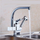 Max Kitchen Sink Basin Faucet with Pull Out Sprayer for Cool and Hot Water - Aladdin Shoppers