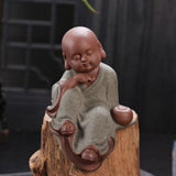 Max Ceramic Monk Ornaments Living Room Bedroom Wine Cabinet Decoration Go - Aladdin Shoppers