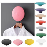 Max Dots Coat Hook Colorful Ash Wood Wall Mount Coat Wall Hanger Rack White S - Aladdin Shoppers