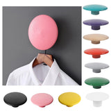 Max Dots Coat Hook Colorful Ash Wood Wall Mount Coat Wall Hanger Rack White M - Aladdin Shoppers