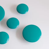 Max Dots Coat Hook Colorful Ash Wood Wall Mount Coat Wall Hanger Rack Blue S - Aladdin Shoppers