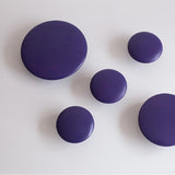 Max Dots Coat Hook Colorful Ash Wood Wall Mount Coat Wall Hanger Rack Purple S - Aladdin Shoppers