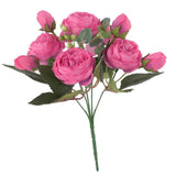 Max Artificial Silk Peony Bridal Bouquets for Wedding Home Decoration Rose Red - Aladdin Shoppers