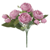 Max Artificial Silk Peony Bridal Bouquets for Wedding Home Decoration New Purple - Aladdin Shoppers