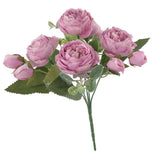 Max Artificial Silk Peony Bridal Bouquets for Wedding Home Decoration New Purple - Aladdin Shoppers