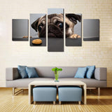 Max Modern 5 Panels Paintings on Canvas Wall Art Landscape Dog - Aladdin Shoppers