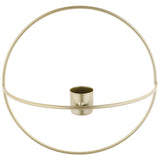 Max Iron Geometric Candlestick Candle Holders Centerpiece Decor Gold-Dia.19cm - Aladdin Shoppers