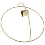 Max Iron Geometric Candlestick Candle Holders Centerpiece Decor Gold-Dia.19cm - Aladdin Shoppers