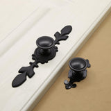 Max European Style Zinc Alloy Drawer Cabinet Door Knob Hardware Pulls Flower 06 - Aladdin Shoppers