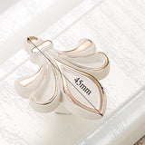 Max Ivory White Zinc Alloy Home Door Handle Cabinet Cupboard Dresser Handle 45mm