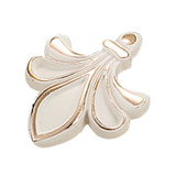 Max Ivory White Zinc Alloy Home Door Handle Cabinet Cupboard Dresser Handle 45mm
