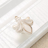 Max Ivory White Zinc Alloy Home Door Handle Cabinet Cupboard Dresser Handle 45mm