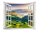 Maxbell Wall Hanging Micro Landscape Tapestry for Bedroom Living Room 150x200cm