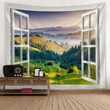 Maxbell Wall Hanging Micro Landscape Tapestry for Bedroom Living Room 150x200cm