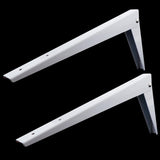 Max 2pcs Thickened Steel Angle Fasteners Bracket Straight Angle 14 icnh - Aladdin Shoppers