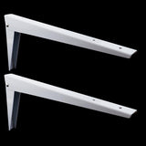 Max 2pcs Thickened Steel Angle Fasteners Bracket Straight Angle 14 icnh - Aladdin Shoppers
