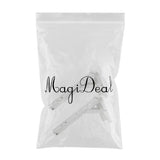 Max White Paint Foldable L Shape Wall Mount Shelf Bracket Hanging Holder Size 1 - Aladdin Shoppers