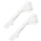 Max Folding Movable Triangle Shelf Bracket K Type Spring Steel Bracket  10inch