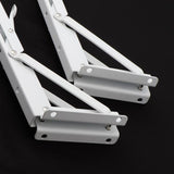 Max Folding Movable Triangle Shelf Bracket K Type Spring Steel Bracket  10inch