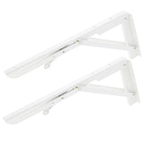 Max Folding Movable Triangle Shelf Bracket K Type Spring Steel Bracket  14inch