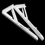 Max Folding Movable Triangle Shelf Bracket K Type Spring Steel Bracket  14inch
