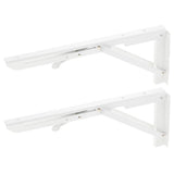 Max Folding Movable Triangle Shelf Bracket K Type Spring Steel Bracket  14inch