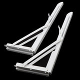 Max Folding Movable Triangle Shelf Bracket K Type Spring Steel Bracket  14inch