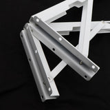 Max Folding Movable Triangle Shelf Bracket K Type Spring Steel Bracket  16inch