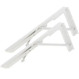 Max Folding Movable Triangle Shelf Bracket K Type Spring Steel Bracket  16inch
