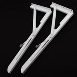 Max Folding Movable Triangle Shelf Bracket K Type Spring Steel Bracket  18inch
