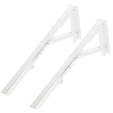 Max Folding Movable Triangle Shelf Bracket K Type Spring Steel Bracket  18inch