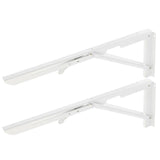 Max Folding Movable Triangle Shelf Bracket K Type Spring Steel Bracket  18inch