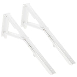 Max Folding Movable Triangle Shelf Bracket K Type Spring Steel Bracket  18inch