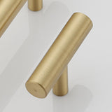 Max Modern Style Solid Copper Furniture Door Handle T Bar Pulls Brass - Aladdin Shoppers