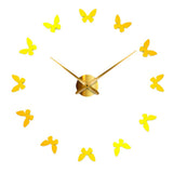 Max Large Number Acrylic Mirror Wall Clock DIY Sticker Clock  1