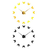 Max Large Number Acrylic Mirror Wall Clock DIY Sticker Clock  1