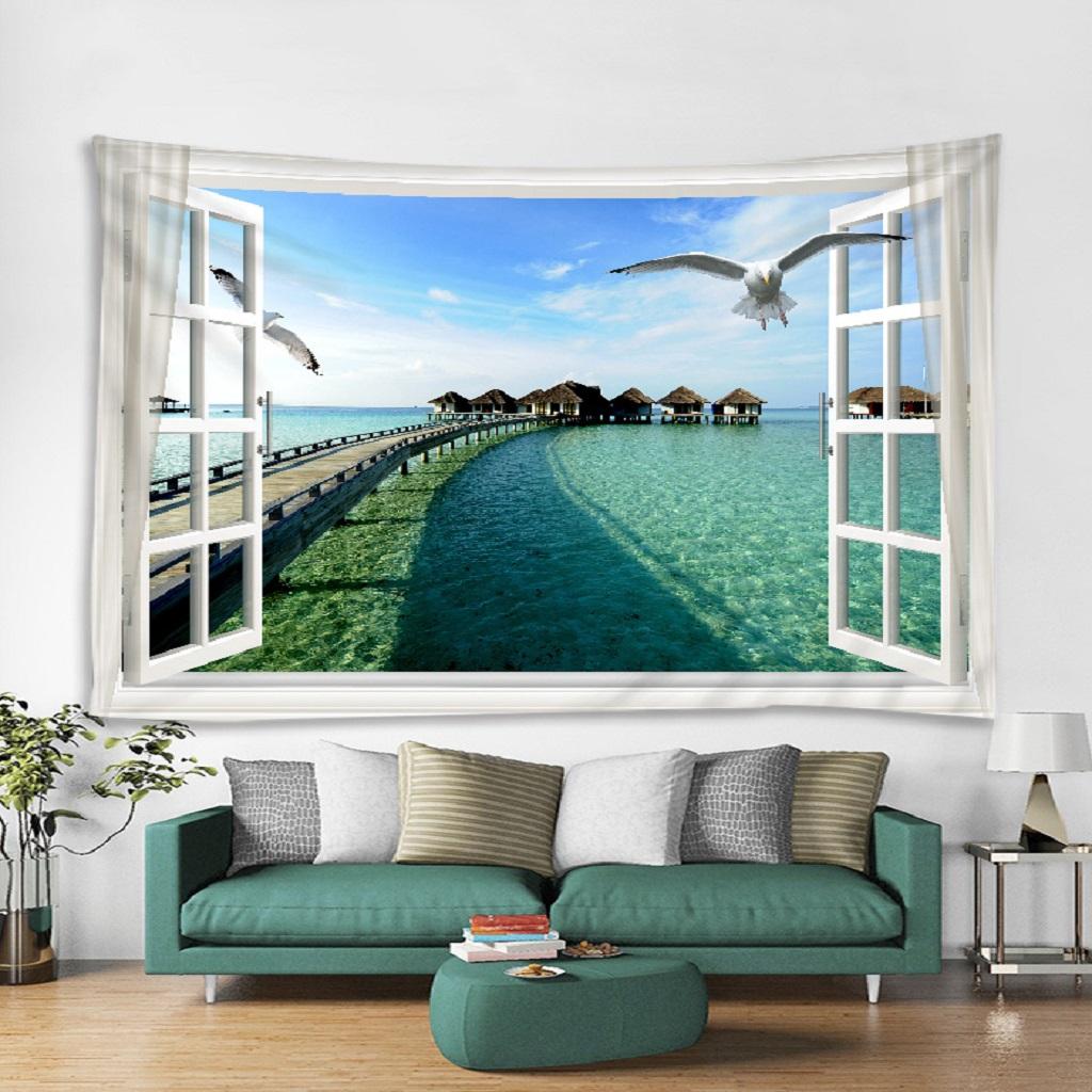 Maxbell  Wall Hanging Tapestry Bedroom Living Room Hotel Wall Decoration
